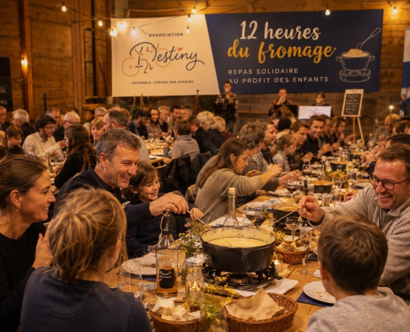 Association Destiny - Les 12h du Fromage 12 heures du fromage evenement Destiny